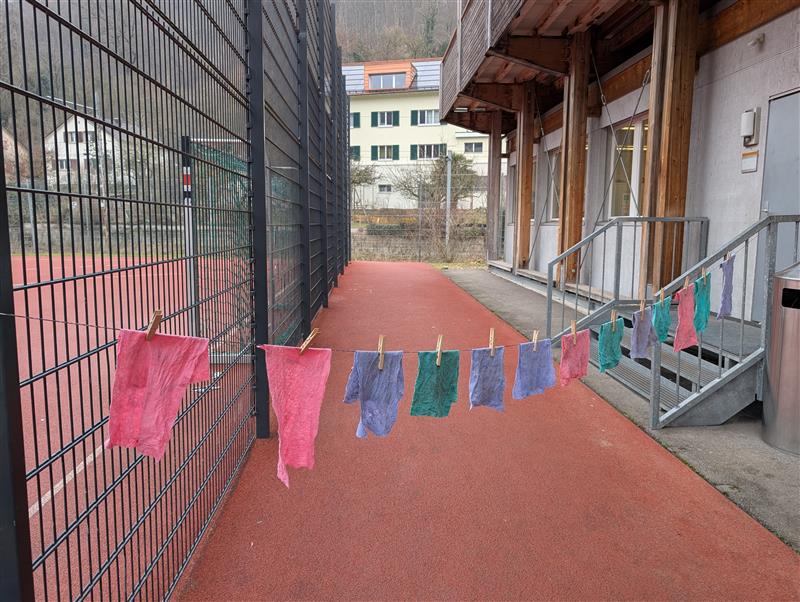 Waschtag in der Schule