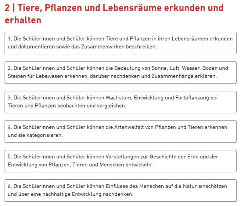 Lehrplan